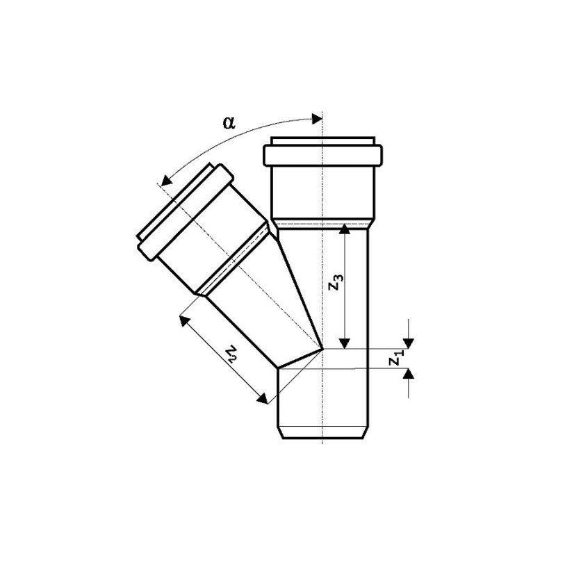 KG 2000 - PPKGEA odbočka 45°