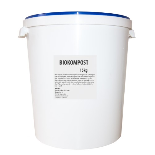 BIOKOMPOST - urychlovač kompostů - Balení: 15 kg