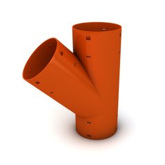 Odbočka drenážní 45°