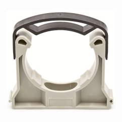 Příchytka na potrubí z plastu s třmenem